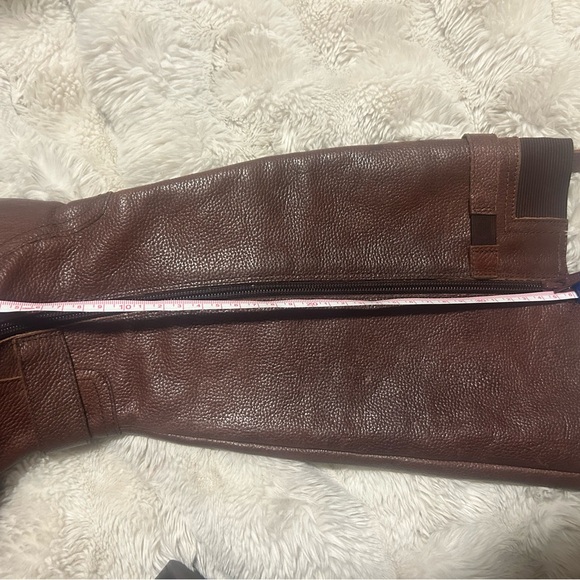 Naturalizer  Brown Leather Knee-High Boots like new. Real leather - Picture 3 of 6